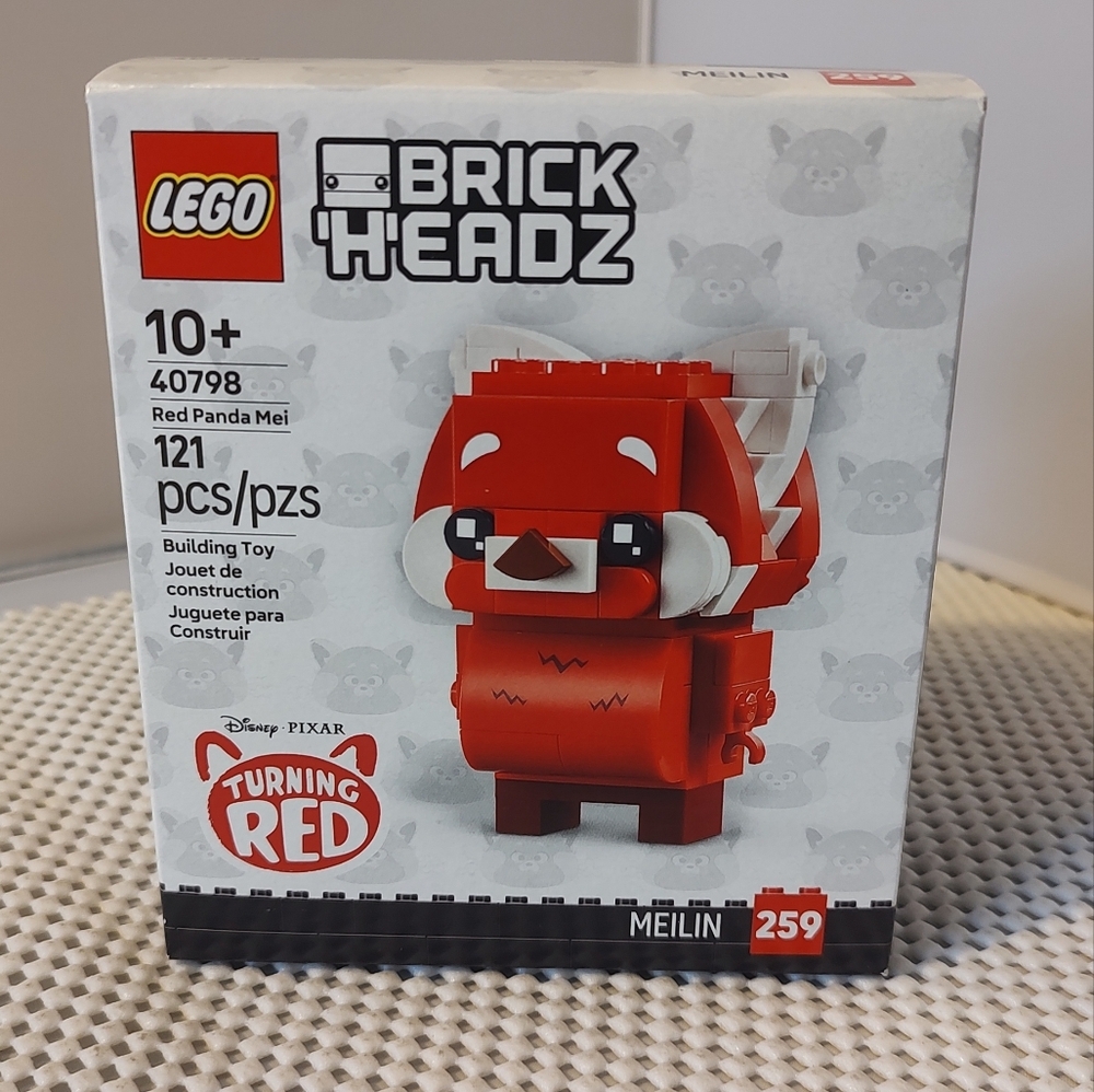Lego 40798 Brick Headz Red Panda Mei Disney Pixar Turning Red Meilin #259